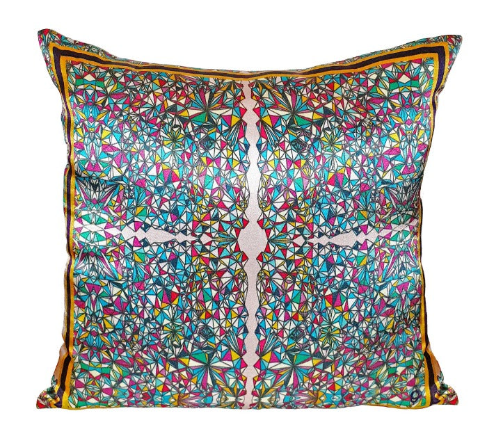 Verity silk cushion